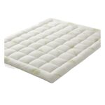 Aloe Vera Mattress Topper, Simmons, 450g Quilted Polyester - Image 5