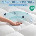 Extra Thick Bamboo Mattress Topper 10cm, LINENOVA 1500GSM - Image 4