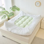 Bamboo Mattress Protector, Soft Synthetic Fiber, Twin to California King - Image 2
