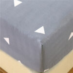 Polyester Mattress Protector, Cotton Polyester Blend, Floral Print - Image 2