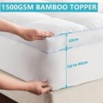 10cm Bed Topper, LINENOVA Bamboo Blend, 1500GSM - Image 4