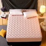 Non Slip Mattress Protector, Polyester Cotton Blend - Image 6
