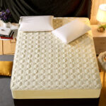 Non Slip Mattress Protector, Polyester Cotton Blend - Image 10