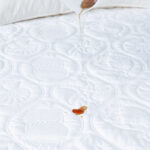Moisture Proof Mattress Protector, 100% Polyester, Embossed Finish - Image 4
