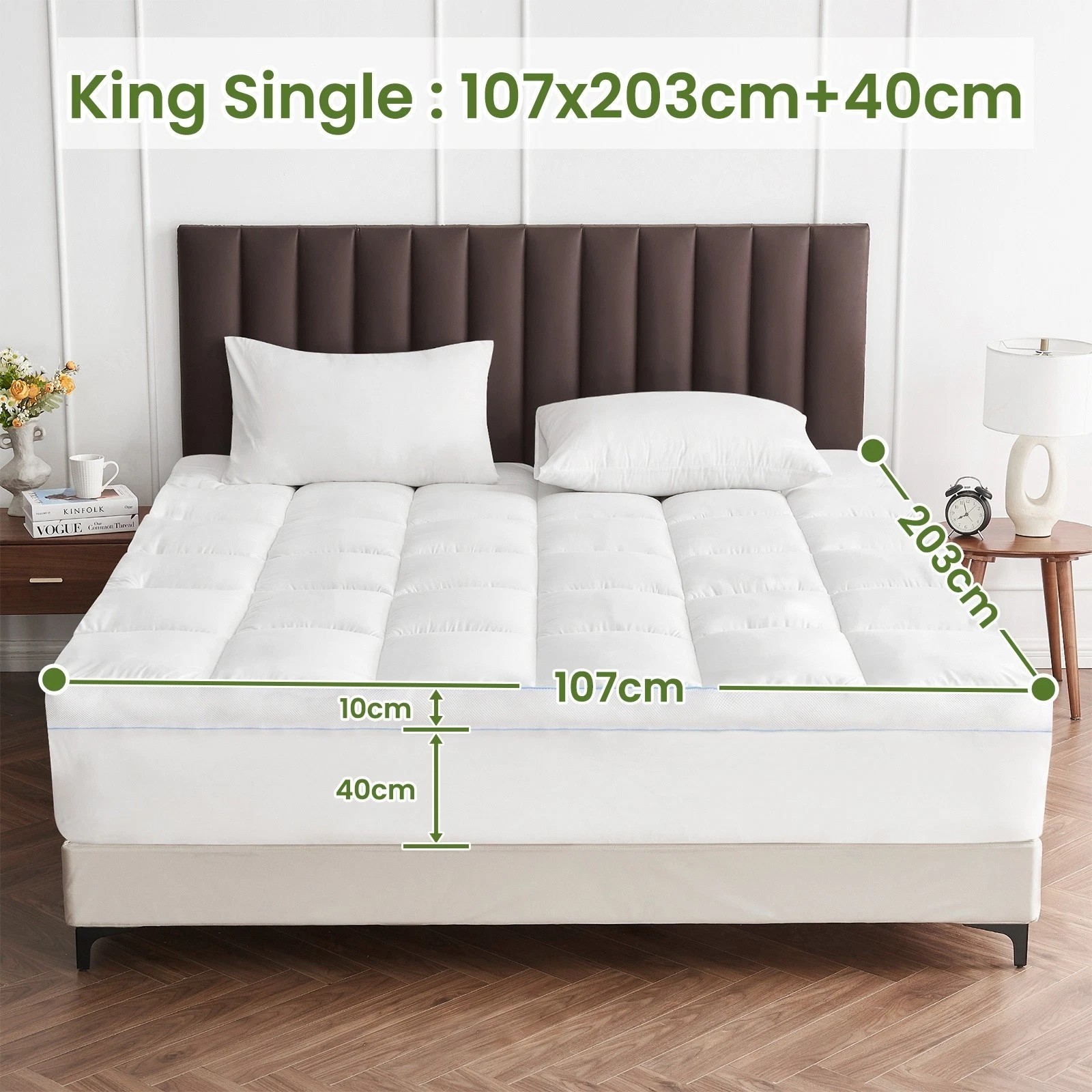 10cm-bed-topper 10cm bed topper