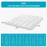 Extra Thick Bamboo Mattress Topper, LINENOVA Bamboo Blend, 1500GSM Super King - Image 3