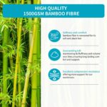 Extra Thick Bamboo Mattress Topper, LINENOVA Bamboo Blend, 1500GSM Super King - Image 9