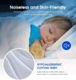 Terry Cotton Fitted Mattress Protector Waterproof Queen Single Double King - Image 2
