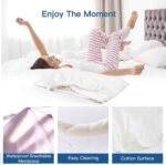 Terry Cotton Fitted Mattress Protector Waterproof Queen Single Double King - Image 8