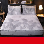 Mattress Toppers AU Coral Fleece Mattress Protector, Thick Warm Bed Cover - Image 4