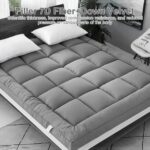 Mattress Topper Bed Pillowtop Mat Pad Protector Cover 4 Size 10CM Extra Thick - Image 8