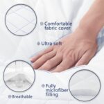 Mattress Topper Bed Pillowtop Mat Pad Protector Cover 4 Size 10CM Extra Thick - Image 6