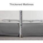 Mattress Topper Bed Pillowtop Mat Pad Protector Cover 4 Size 10CM Extra Thick - Image 5